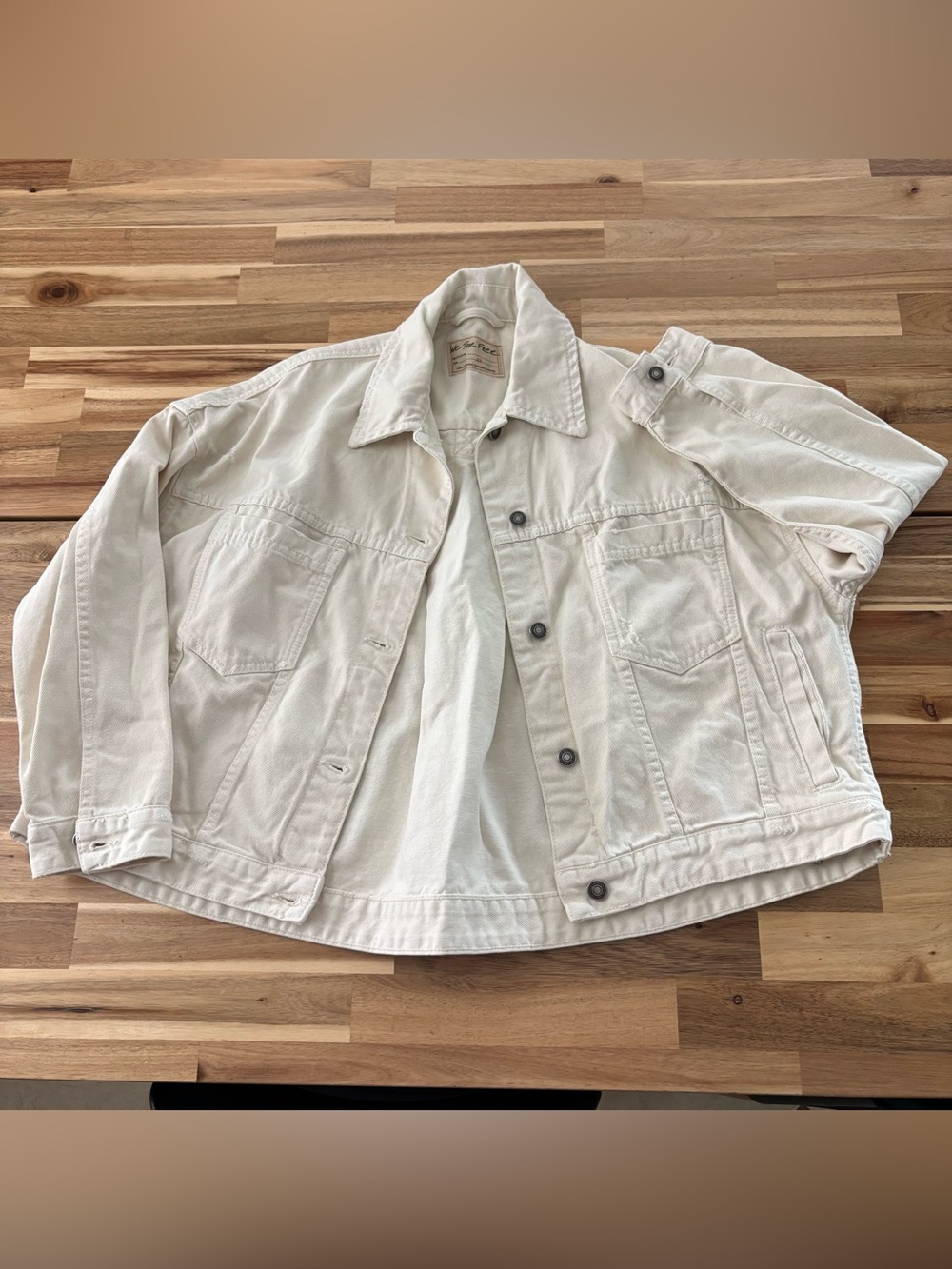 Free People Opal Swing Denim Jacket